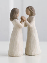 Next Willow Tree Off White Sisters By Heart Figurine- Buy online at McGrocer