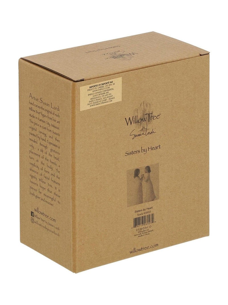Willow Tree sisters figurine off white cast stone (British brand)