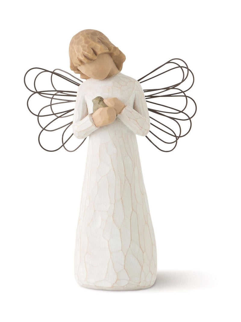 Willow Tree Angel of Healing stoneware figurine 13cm, UK version
