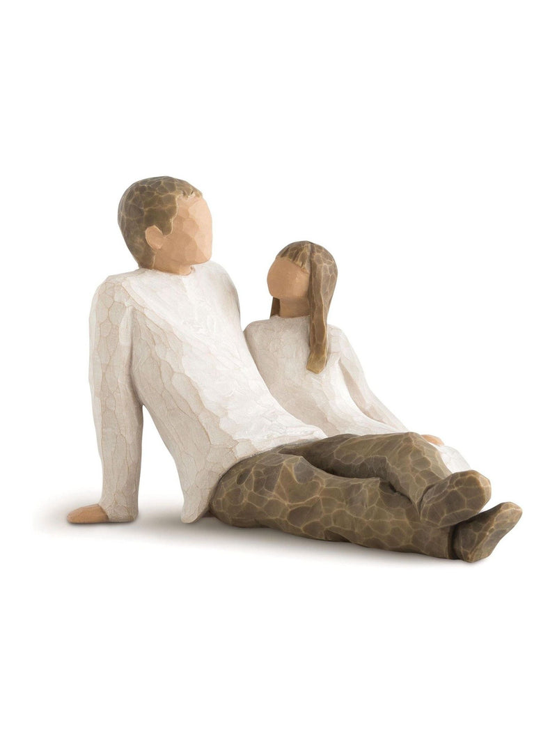Willow Tree Father and Daughter figurine, imported from the UK