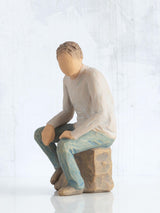 Next Willow Tree Off White MY GUY Figurine- Buy online at McGrocer