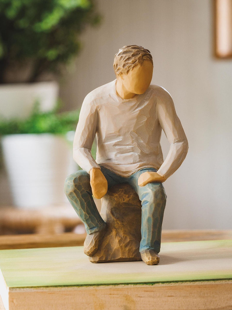 Willow Tree Off White My Guy figurine 15.5cm (British brand)