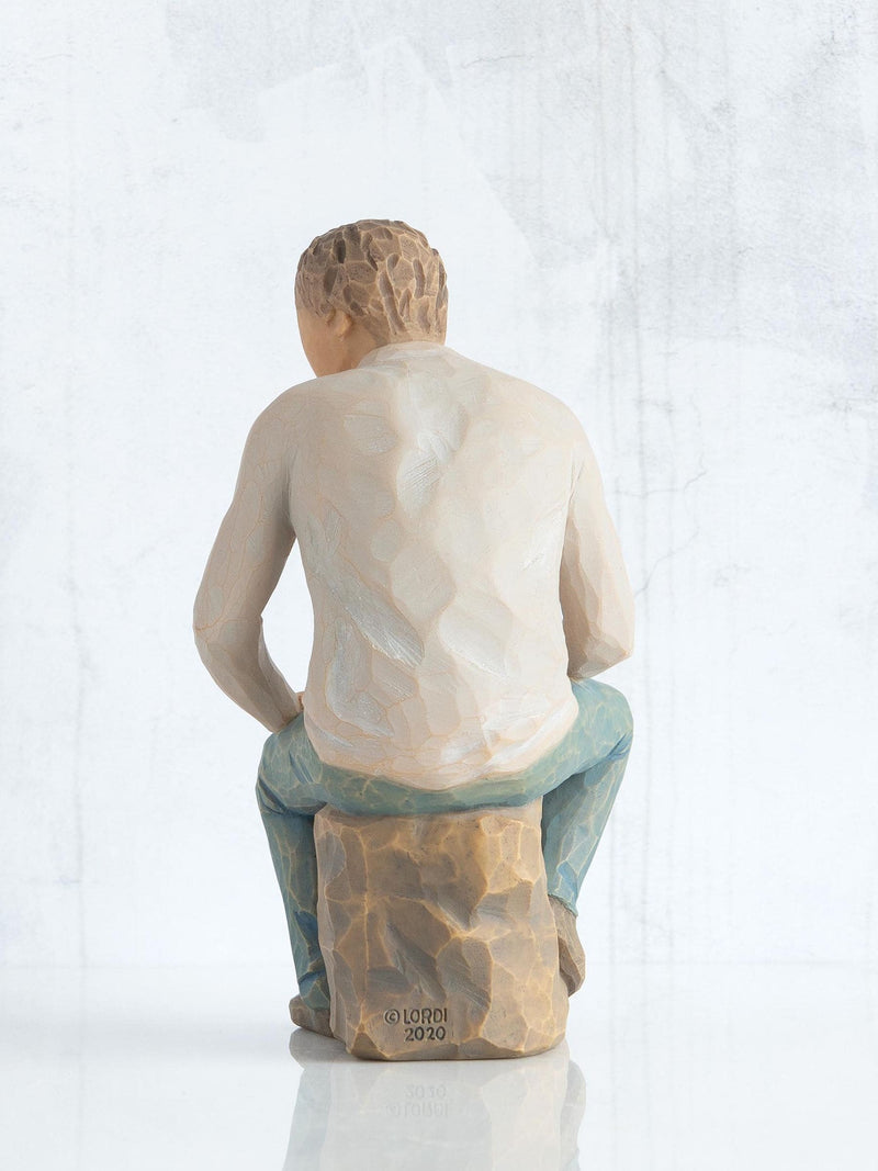 Willow Tree Off White My Guy figurine 15.5cm (British brand)