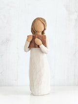Next Willow Tree Off White Love Of Learning Figurine- Buy online at McGrocer