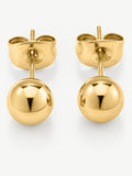 D.LOUISE gold tone waterproof mini bauble studs (British brand)