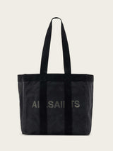 Next AllSaints Black Layo Canvas Tote- Buy online at McGrocer