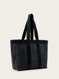 AllSaints black Layo canvas tote bag - British product