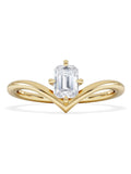 The Diamond Store Vela 0.50ct emerald ring (British brand)