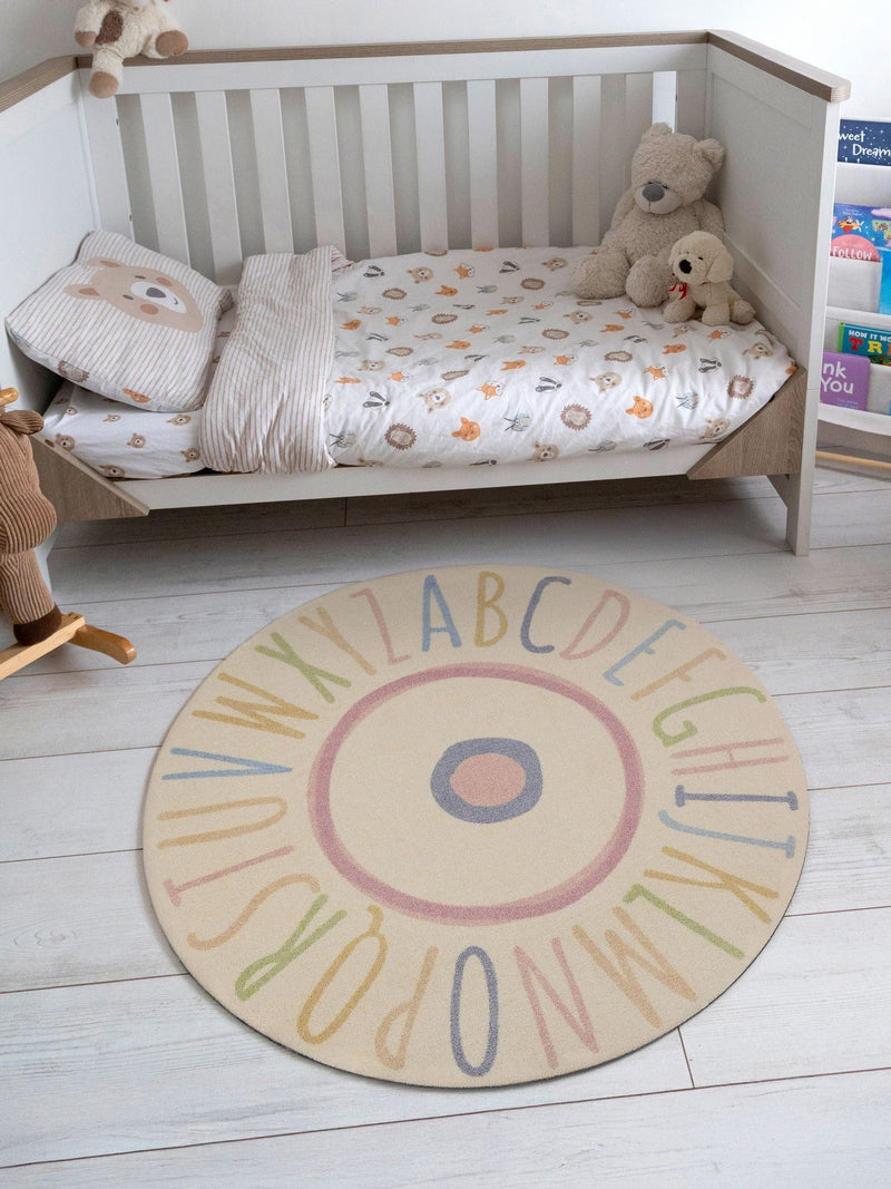 My Mat alphabet circle playmat rug 100cm, imported from the UK