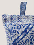Monsoon Blue Janine floral tapestry tote bag, UK version