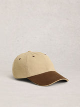 Next White Stuff Natural Colourblock Baseball Cap- Buy online at McGrocer