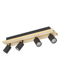 Eglo Gesteira LED ceiling light 4 adjustable spotlights, imported from the UK