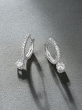 Diamond Store Stellato huggie drop earrings 1.00ct, imported from the UK