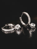 Diamond Store Stellato huggie drop earrings 1.00ct, imported from the UK
