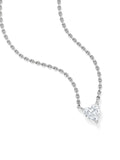 The Diamond Store Wanderlust floating heart diamond necklace 0.25ct, UK version