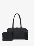 Tiba + Marl Black compact East West bag, imported from the UK