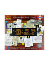 Next University Games Murder On The Underground Murder Mystery Case Files Puzzle- Buy online at McGrocer
