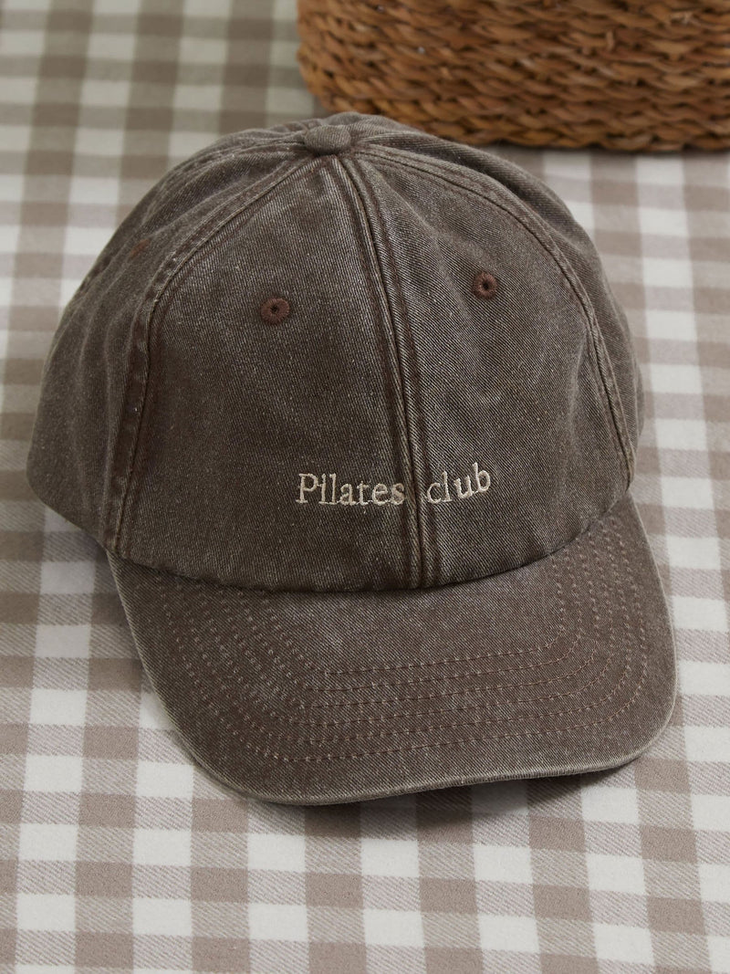 Made Yours personalised vintage brown adult cap, imported from the UK