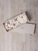 Next Chelsea Peers Natural Star Print Sleep Mask & Scrunchie Set- Buy online at McGrocer