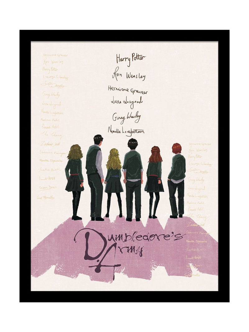 Pyramid International Dumbledore's Army collector framed print - British product