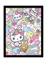 Next Pyramid International White Hello Kitty Harajuko Collector Print Framed 45cm x 35cm- Buy online at McGrocer