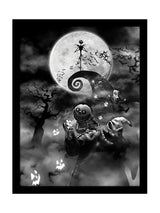 Next Pyramid International Black Nightmare Before Christmas Oogie Boogie Trouble Wall Art- Buy online at McGrocer