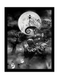 Pyramid International Oogie Boogie Trouble wall art framed print (British brand)