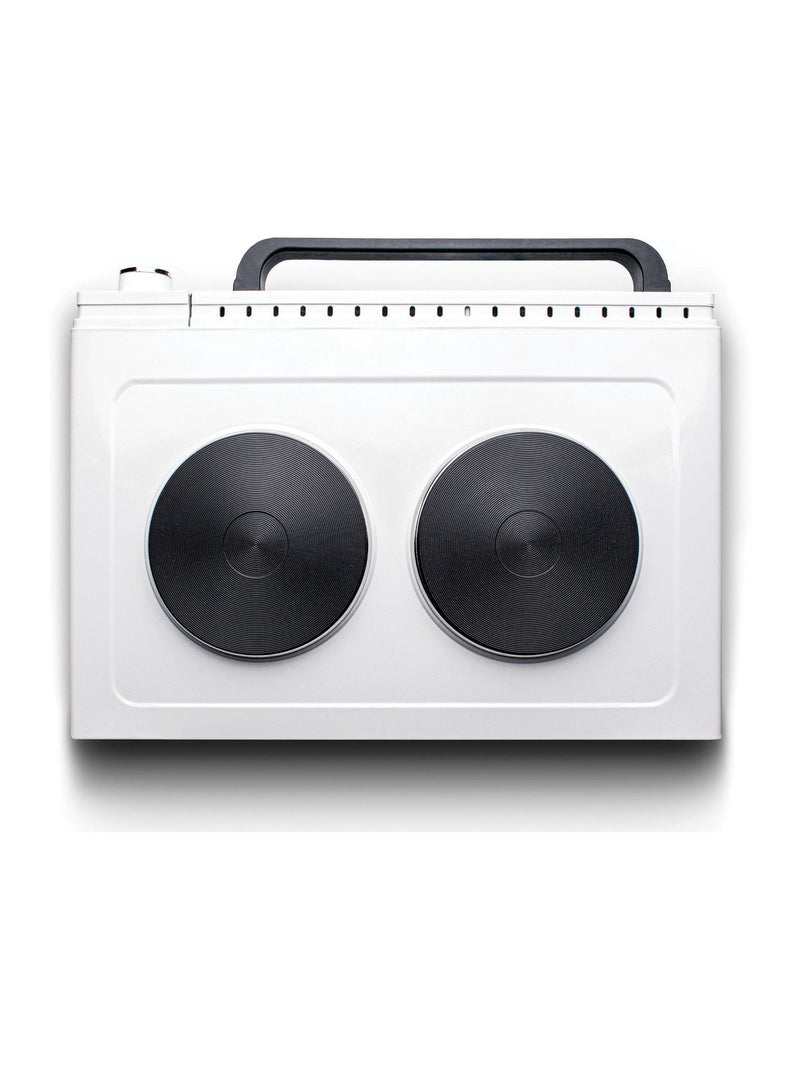 Haden white mini 25L oven with two hotplates - British product