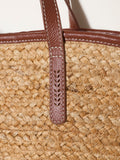 FatFace natural raffia shopper bag 20x35cm - British product