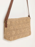 FatFace flower raffia crossbody bag, imported from the UK