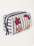FatFace beaded pouch multi stripe sea, imported from the UK