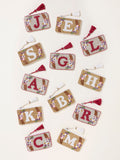 FatFace alphabet beaded purse with colourful lettering (British brand)