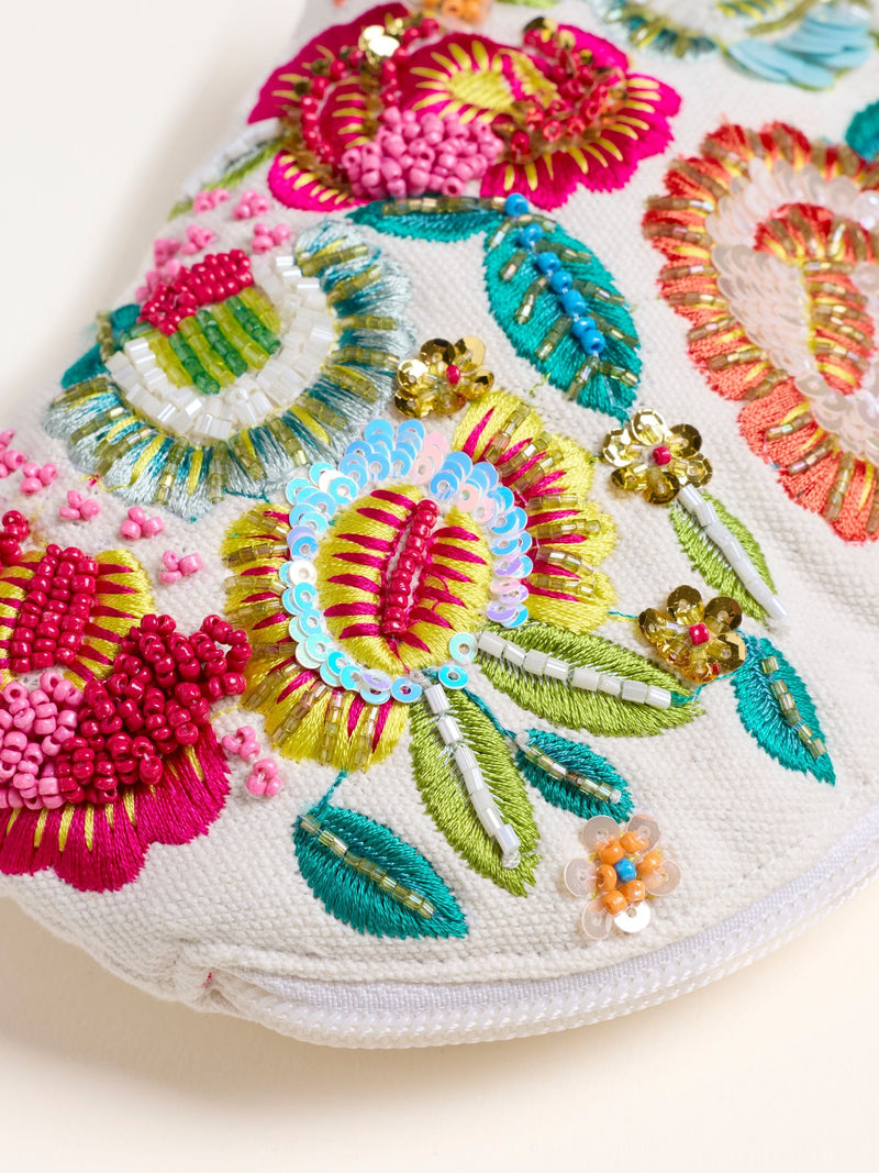 FatFace beaded purse 12cm by 17cm - British product