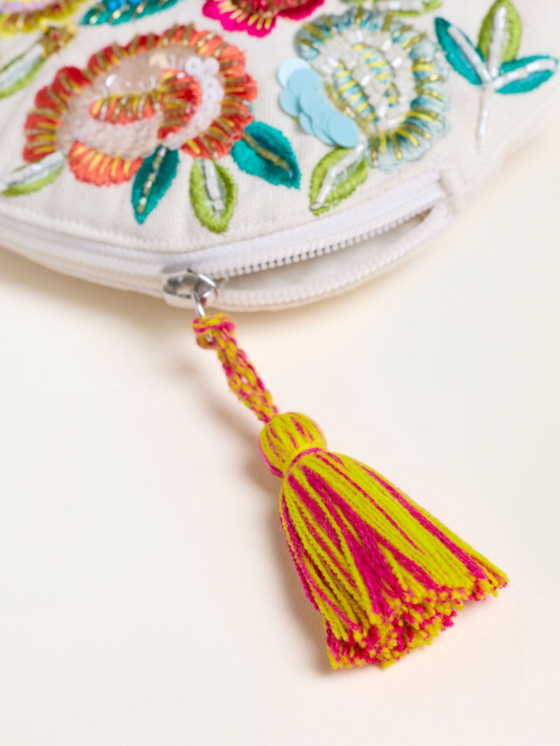 FatFace beaded purse 12cm by 17cm - British product