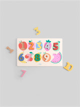 Next JoJo Maman Bébé Fruit Number Wooden Puzzle- Buy online at McGrocer