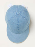 FatFace Denim Bow Tie Cap, UK version