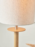Pacific Natural Bonham table lamp 68cm (British brand)