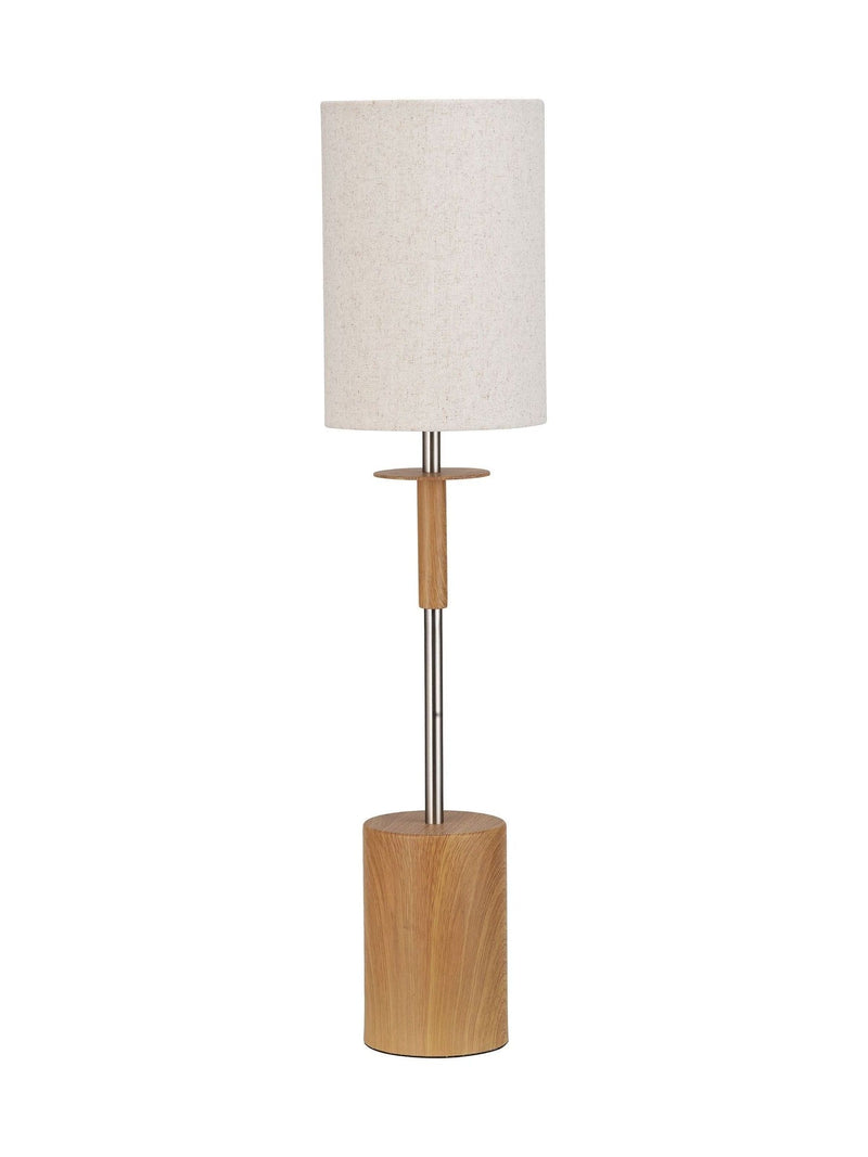 Pacific Natural Bonham table lamp 68cm (British brand)