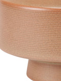 Pacific Elure crackle effect table lamp cinnamon, UK version