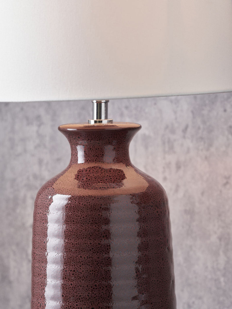 Pacific Mulberry Helka table lamp - British product