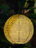 The Solar Centre warm white Tyvek solar lantern 20cm - British product