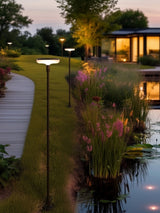 Next The Solar Centre Warm White Somerset Swaying Solar Garden Light- Buy online at McGrocer