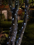 The Solar Centre dual white USB solar fairy lights 100 LED - British product