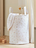 Cuddleco Meadow Large quilted storage basket for nursery - British product