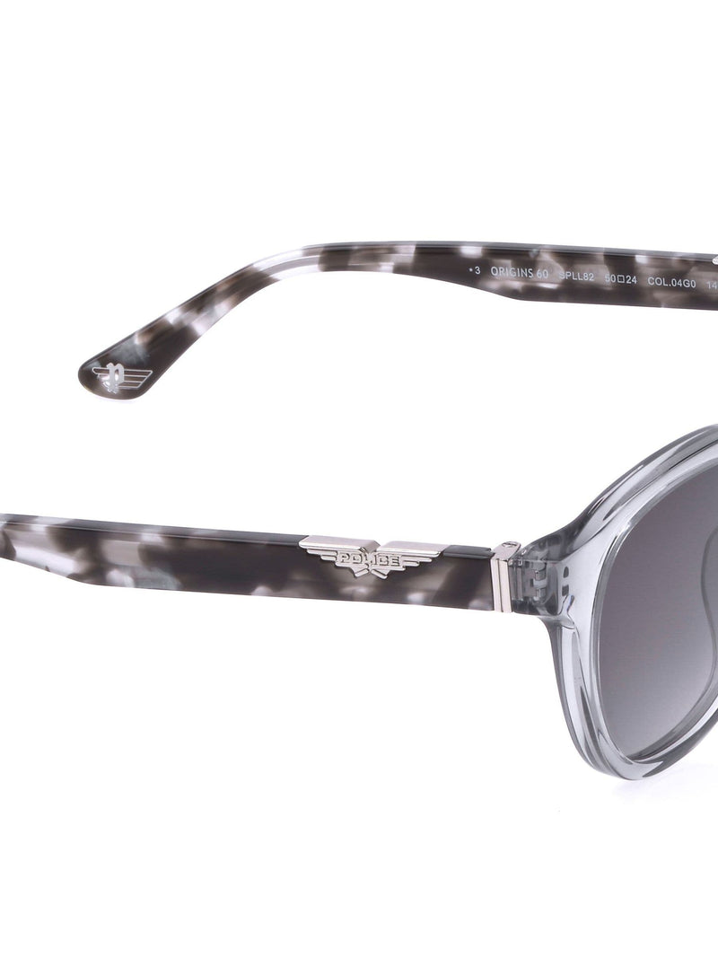 Police grey Italian designer sunglasses, UK version