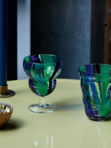 Next LSA International Set of 2 Blue Folk Tumblers 280ml- Buy online at McGrocer