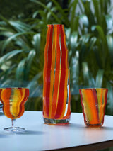 Next LSA International Orange Folk Carafe Glass 1L- Buy online at McGrocer