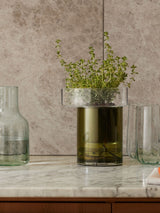 Next LSA International Olive Green Balcony Self Watering Planter 19cm- Buy online at McGrocer