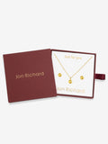 Jon Richard gold-plated birthstone bezel set, imported from the UK