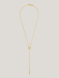 Jigsaw gold adjustable lariat necklace, UK version